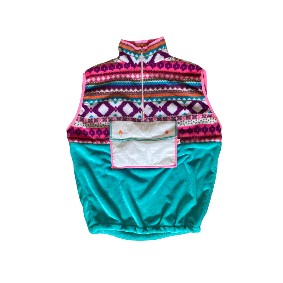 POLAIRE SANS MANCHE ZIP