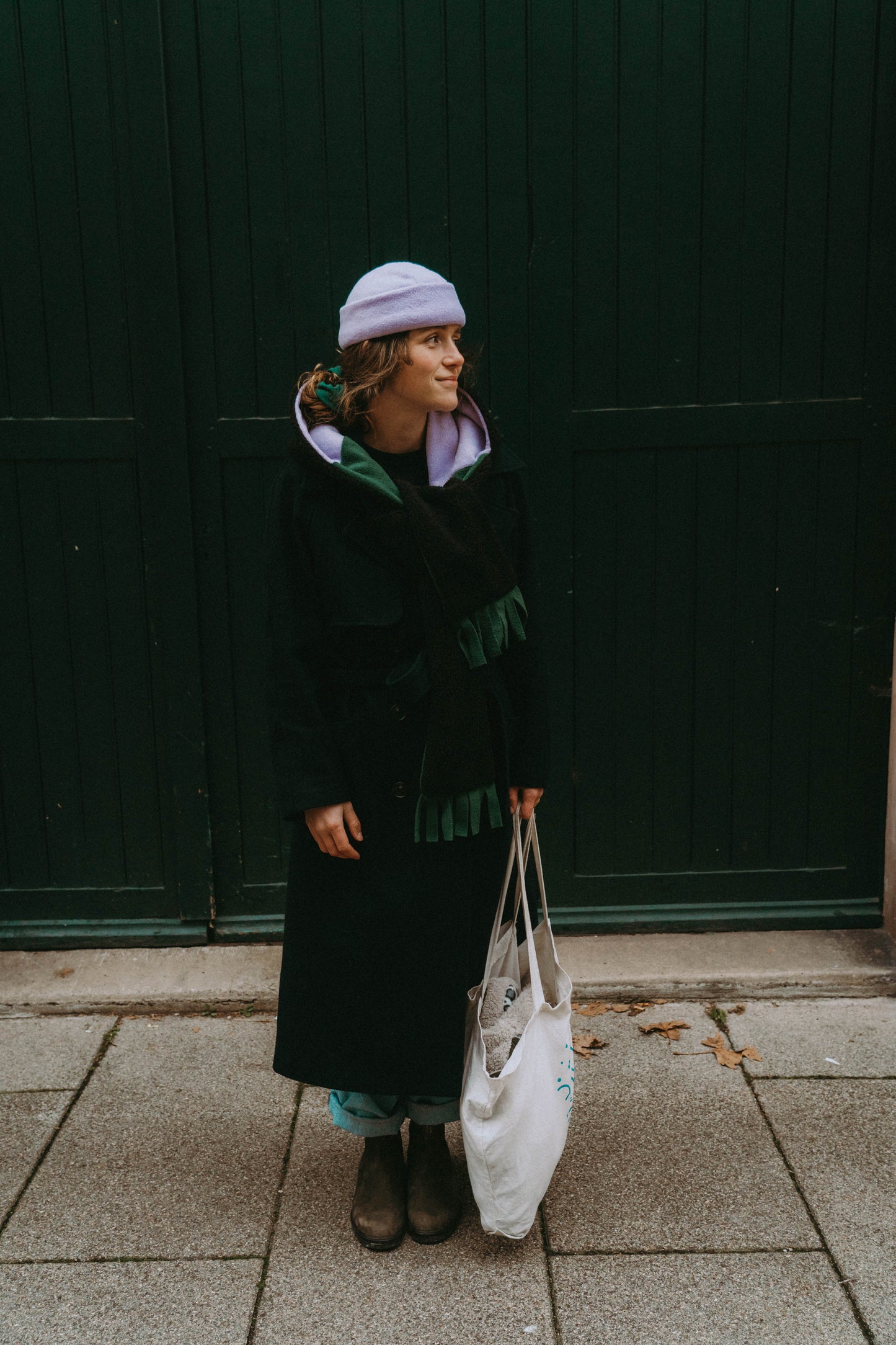 capucharpe noire x lila x verte