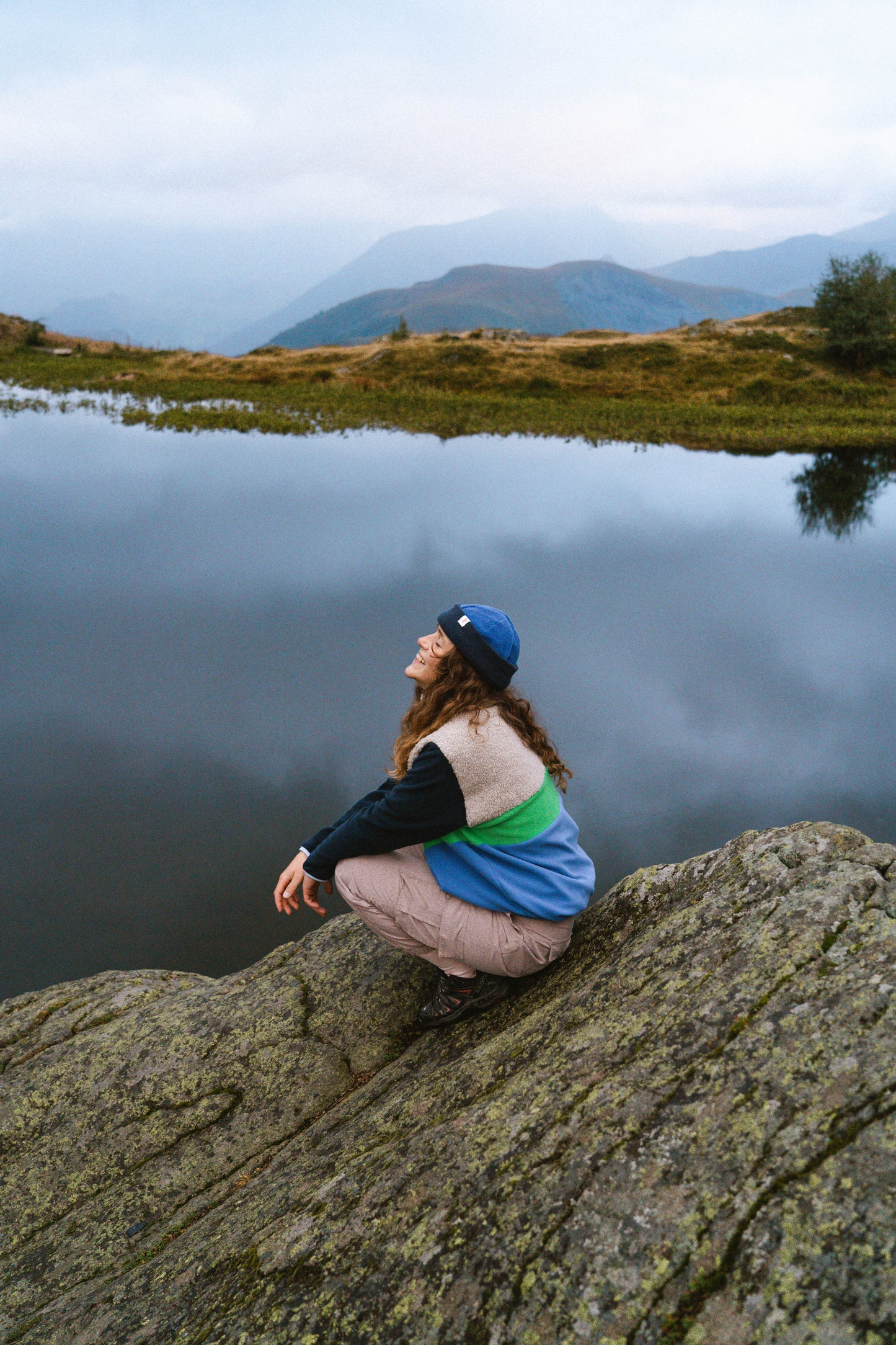 polaire bleue x verte