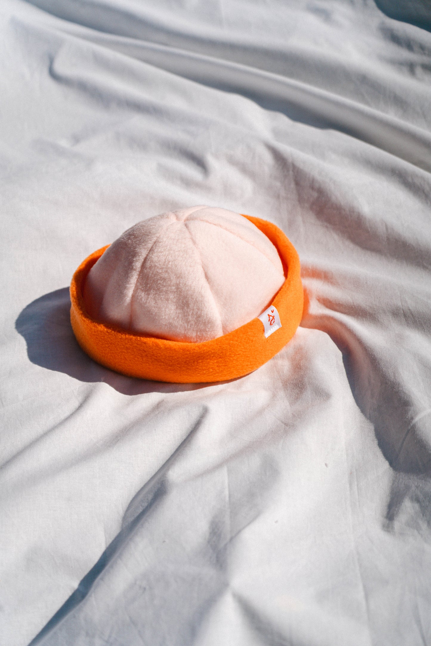 bonnet rose x orange