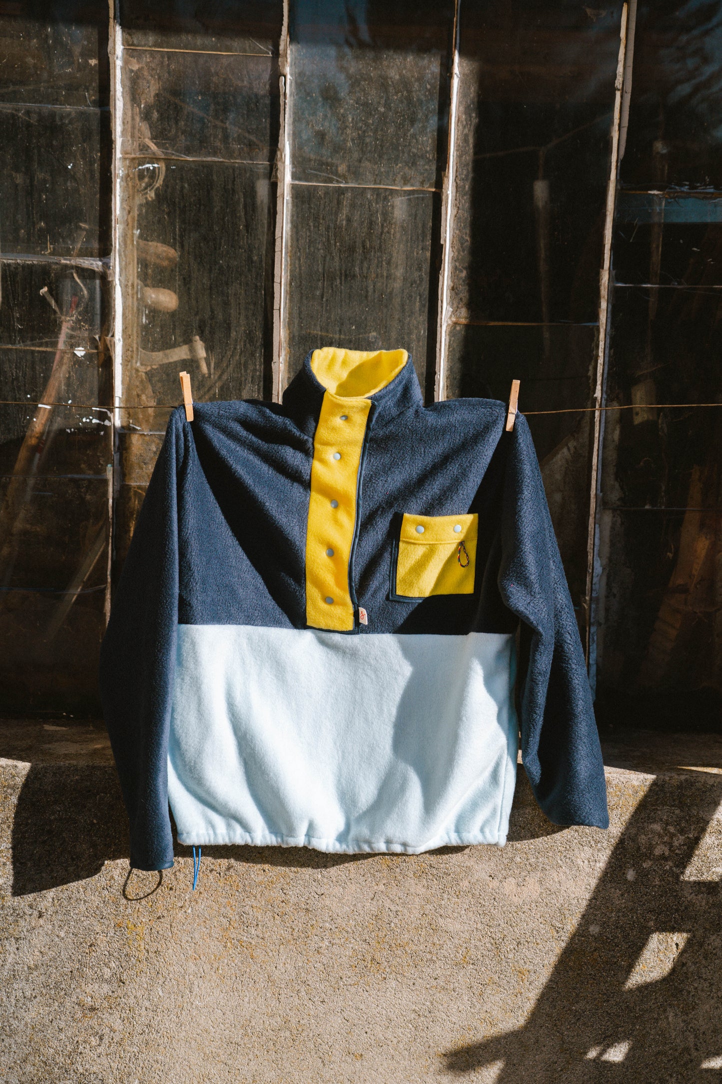 POLAIRE BLEU x JAUNE