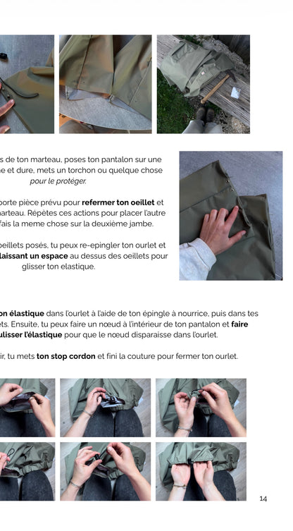 PATRON PANTALON DE RANDO (et +)