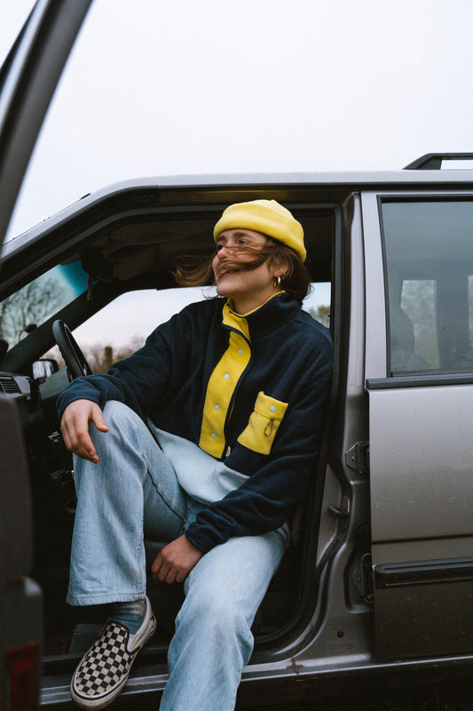 POLAIRE BLEU x JAUNE