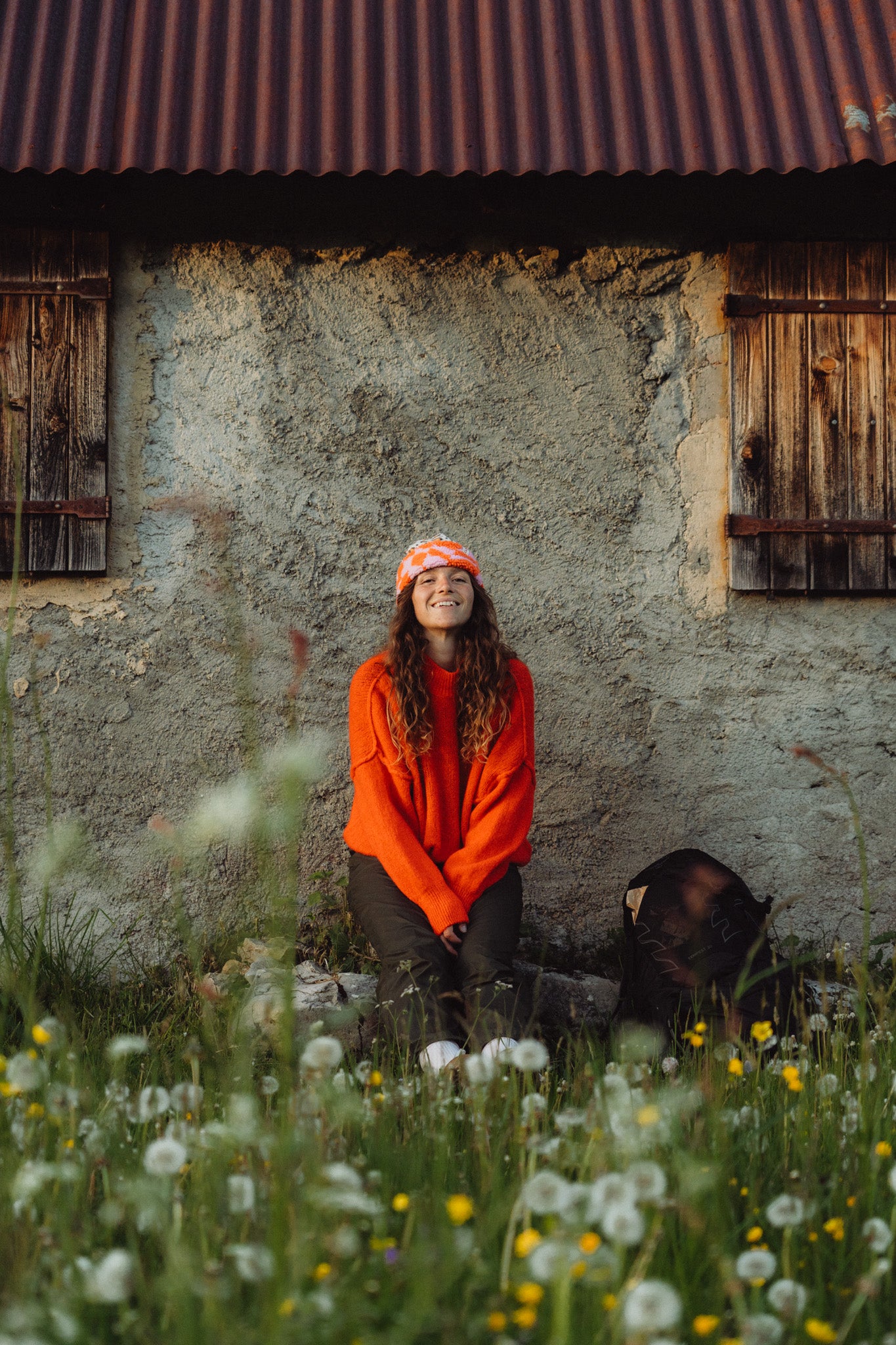 BONNET LEO x ROSE ORANGE